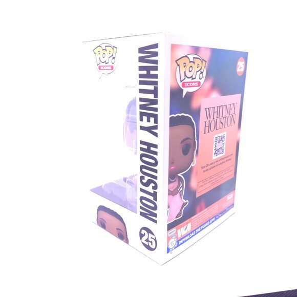 Funko POP! Whitney Houston 25 Icons Vinyl Figure New Sealed with Protector - Picture 8 of 11
